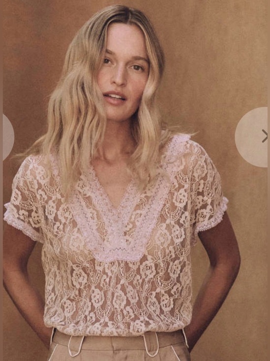 THE GREAT. Tops - The Great. Ballad Lace Top